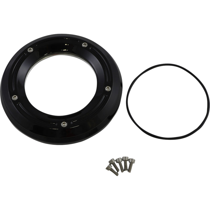 Trask Assault Derby Cover - TM-0042BK For Harley Softail 2018-2025