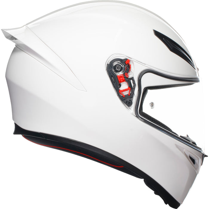 agv k1 s helmet medium AGV 0101-15646 2118394003028M K1 S Solid Helmet K1 S Helmet - White