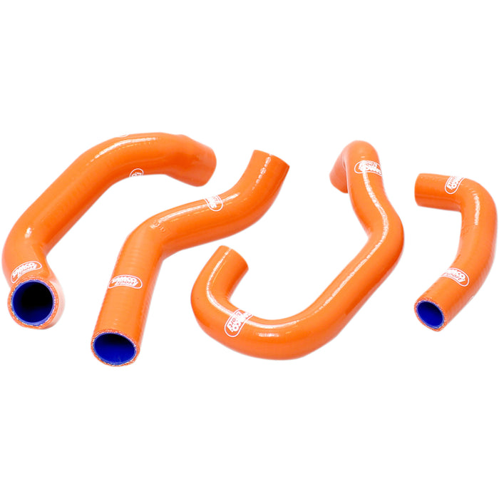 SAMCO SPORT 1902-0937 KTM63-ORG Radiator Hose Kit — OEM Design Radiator Hose Kit - Orange - KTM