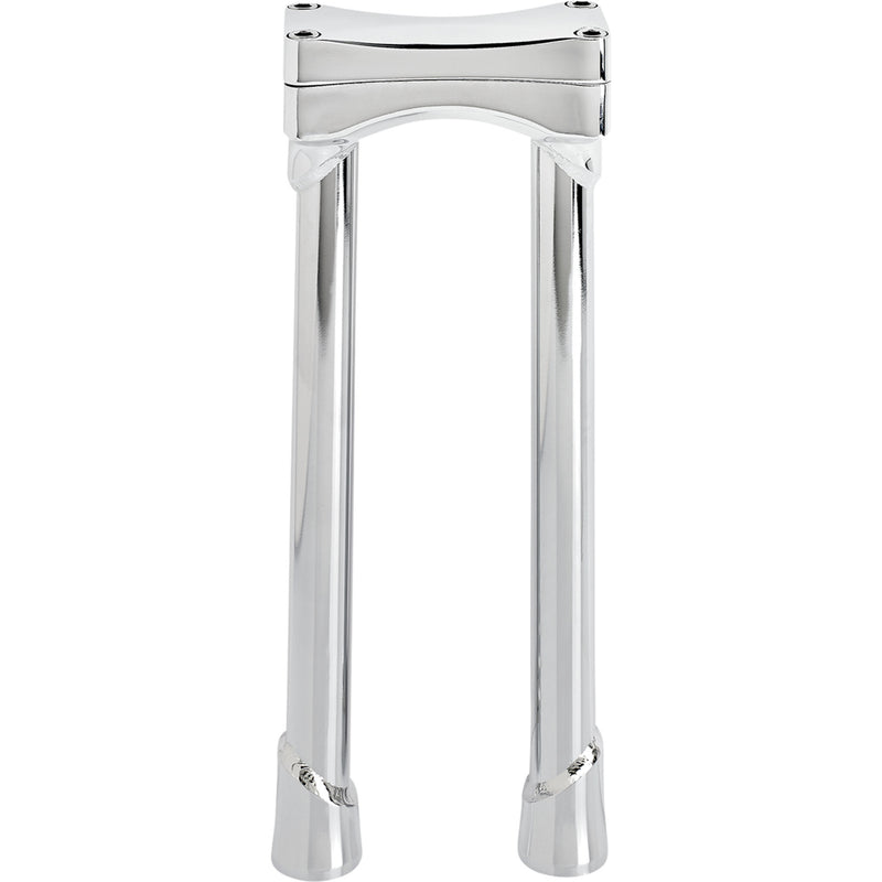 BILTWELL 0602-1117 6413-105-12 Murdock O/S Risers 12" - chrome