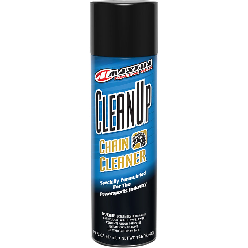 MAXIMA RACING OIL 3704-0251 75920 CleanUp Chain Cleaner Chain Cleaner - 15.5 U.S. fl oz. - Aerosol