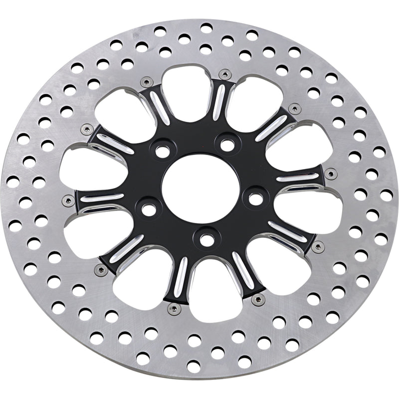 Performance Machine (pm) Revel Brake Rotor - 0133-1523RELS-BMP For Harley Motorcycles 2000-2017