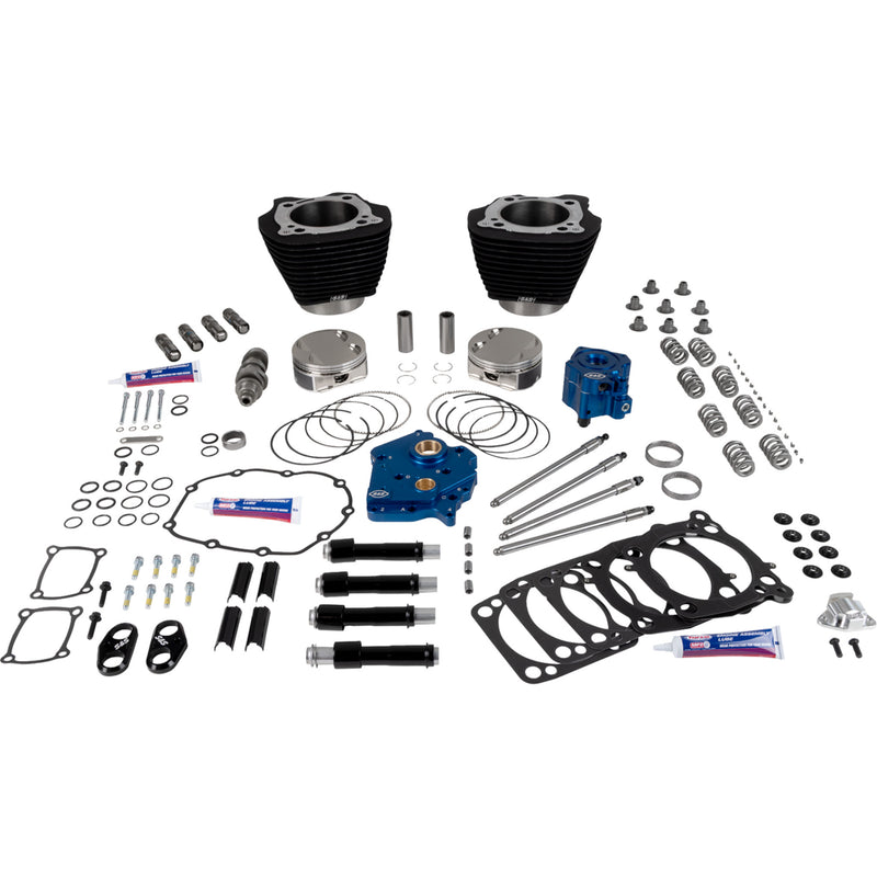 S&S Cycle Performance Kit Power Package - 310-1394A For Harley Touring / Softail 2017-2023