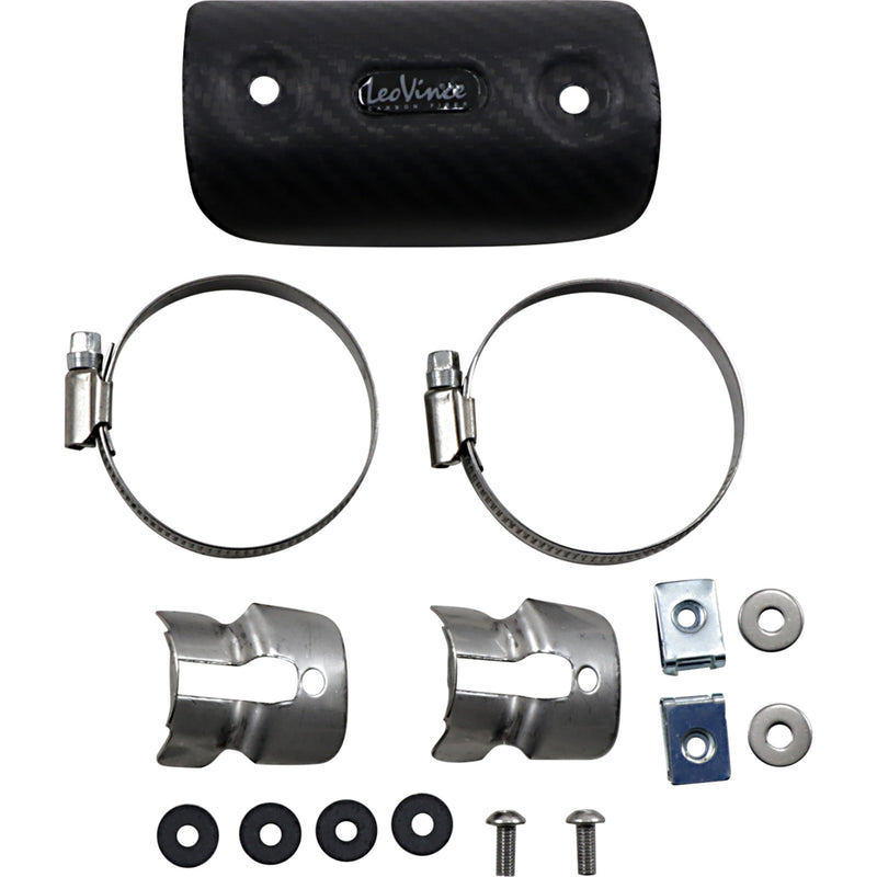 LEOVINCE 1860-0959 6684 Universal Clamp-On Heat Shield small