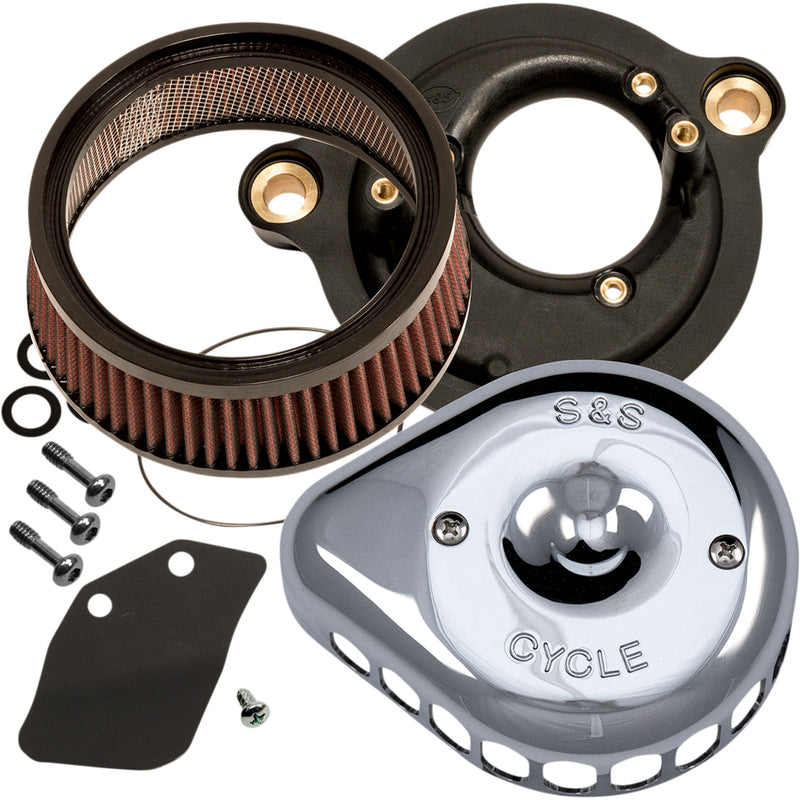 S&S Cycle Stealth Air Cleaner - 170-0435C For Harley Motorcycles 2017-2024