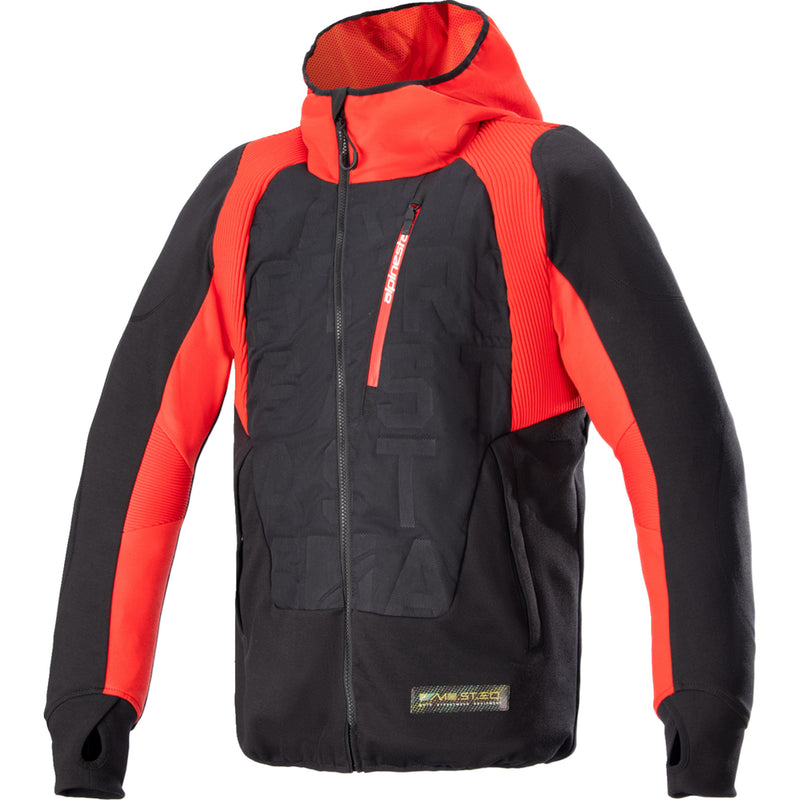 ALPINESTARS MSE Hybrid Hooded Jacket Black/Red