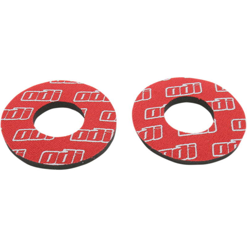 ODI 0630-0930 F70DNR Grip Donuts red