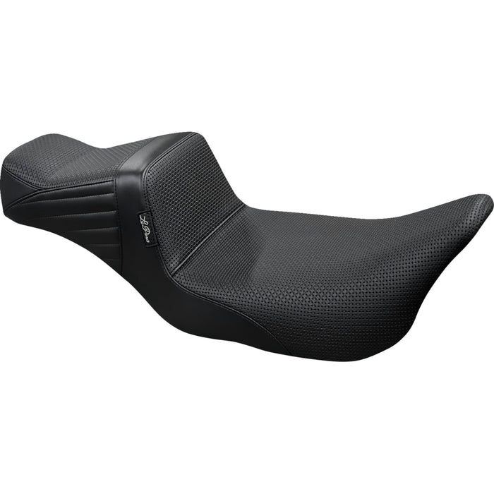 LE PERA 0801-1437 LK-587DLBW Tailwhip Daddy Long Legs Seat - Basketweave - Black