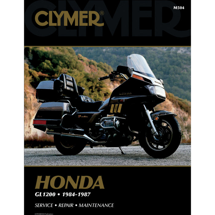 CLYMER M504 CM504 Motorcycle Repair Manual — Honda Manual - Honda GL1200