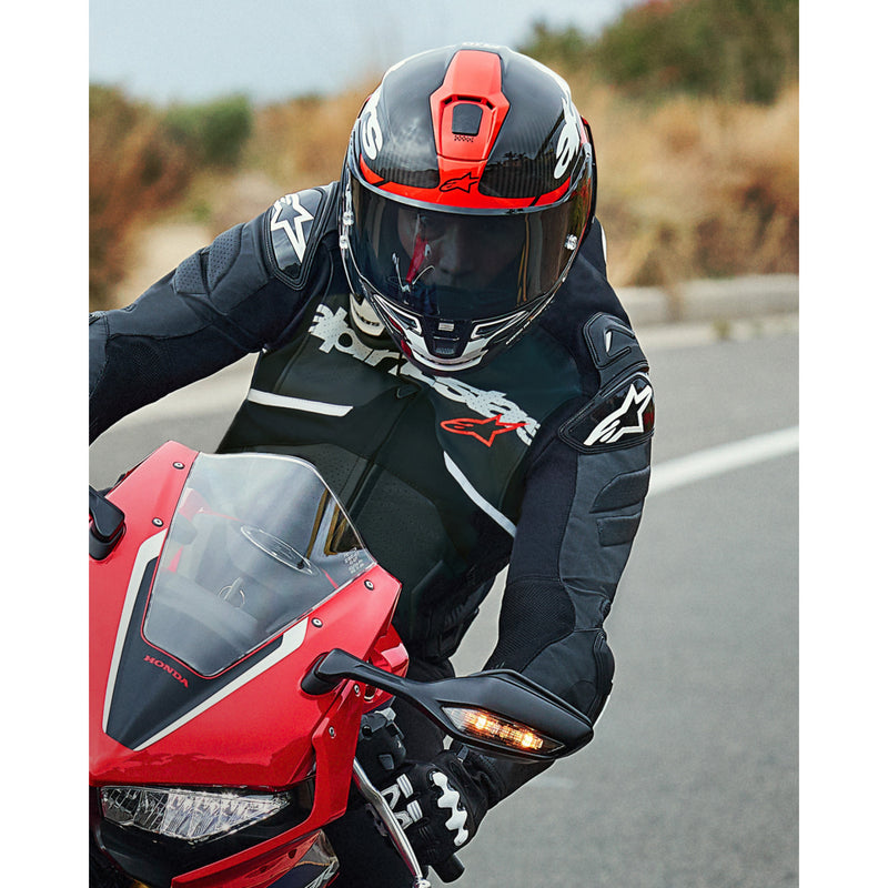 ALPINESTARS Supertech R10 Element Helmet - Carbon/Red/White