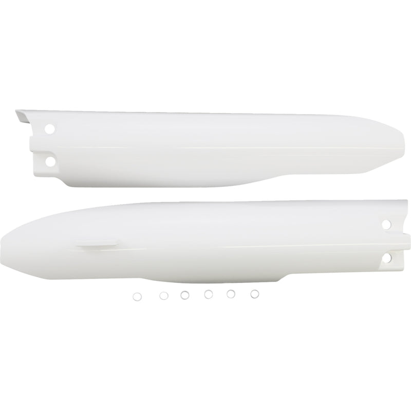 ACERBIS 0412-0138 2115010002 Replacement Fork Covers for Suzuki — Fork Fork Covers - Lower - White