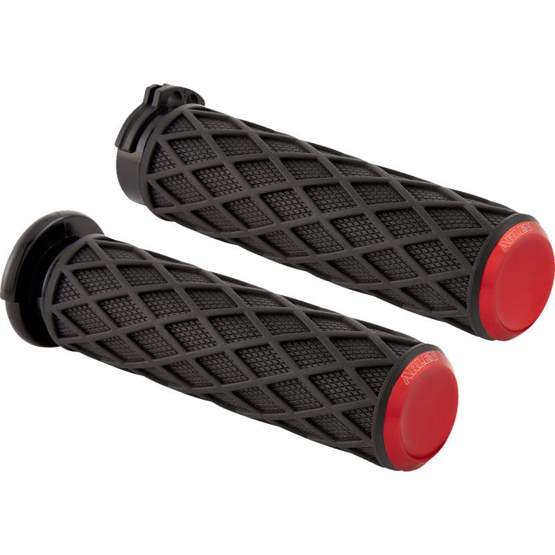Arlen Ness Diamond Grips - 500-015 For Harley Motorcycles 1980-2022