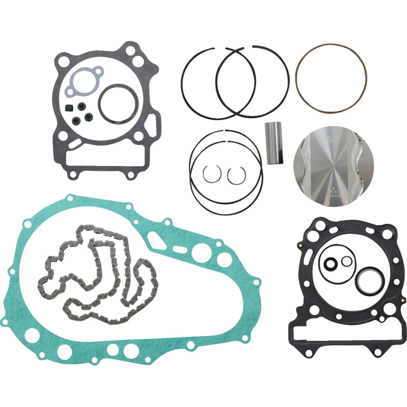 Vertex Top End Piston Kit - VTKTC22951B-1 For Arctic Cat 400 2004-2008 | Kawasaki ATVs 2003-2006 | Suzuki QuadSport 2003-2008
