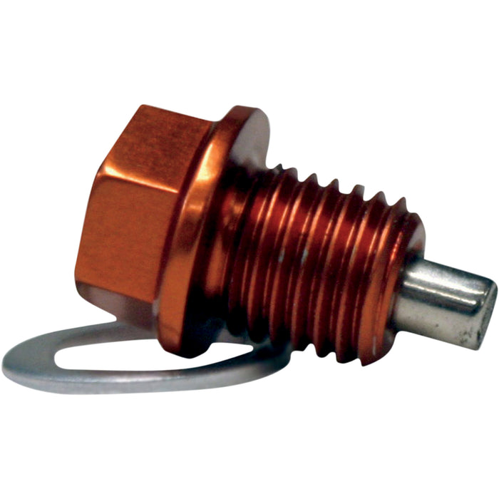 MOOSE OFFROAD 0920-0046 DP108 Magnetic Drain Plug orange - ktm