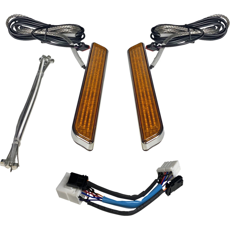 Custom Dynamics Fork Light - CD-FORK-HD-AC For Harley Softail 1996-2017