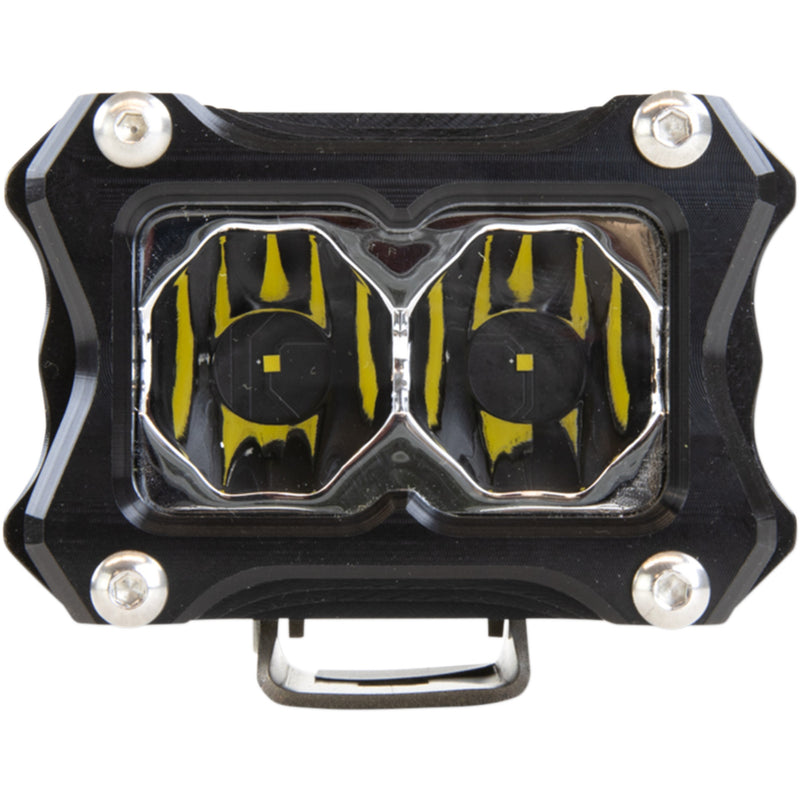 HERETIC 2001-2138 50201 6-Series Light Pod Flood Light - 2" - Clear Lens