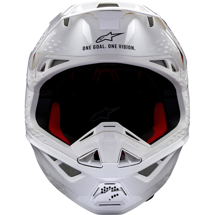 ALPINESTARS Supertech M10 Solid MIPS® Helmet - Gloss White