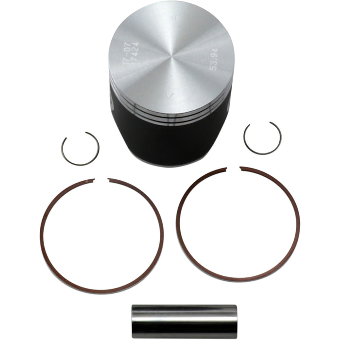 VERTEX 0910-5157 23928C Piston Kit Cast Replica for 2 Stroke Piston Kit - 53.96 mm - Gas Gas | Husqvarna | KTM