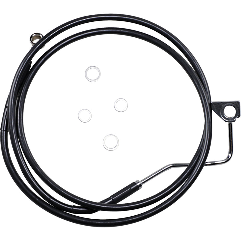 Drag Specialties Brake Line - 1741-3988 For Harley Touring 2014-2022