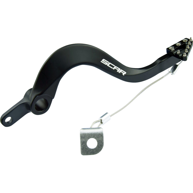 Scar Brake Pedal - RBP303BK Kawasaki Dirt Bikes 2006-2026