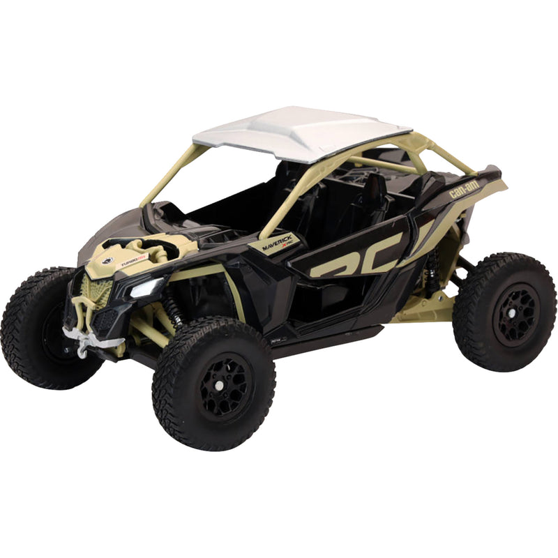 NEW RAY TOYS 7001-0108 58283B Mini Can-Am Maverick X3 Maverick X3 XRC Turbo - 1:18 Scale - Black/Tan