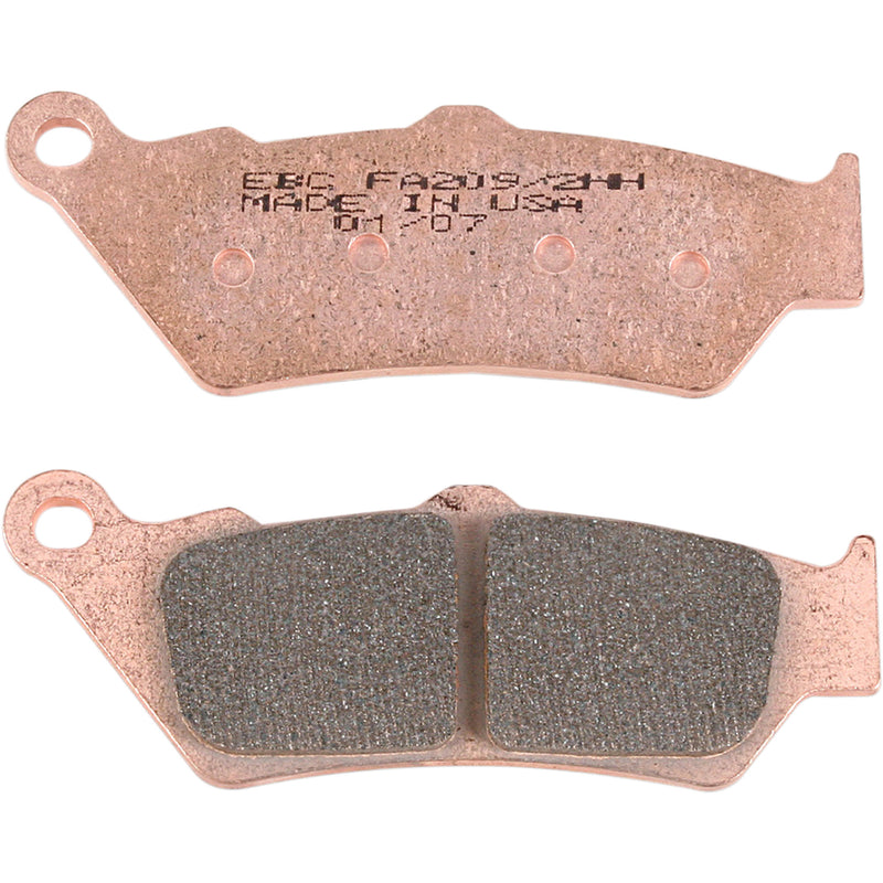 EBC Brake Pad - FA209/2HH For Harley Street 2016-2020 | BMW Motorcycles 1994-2024 | Ducati Motorcycles 2006-2024 | Moto Guzzi Motorcycles 1998-2020