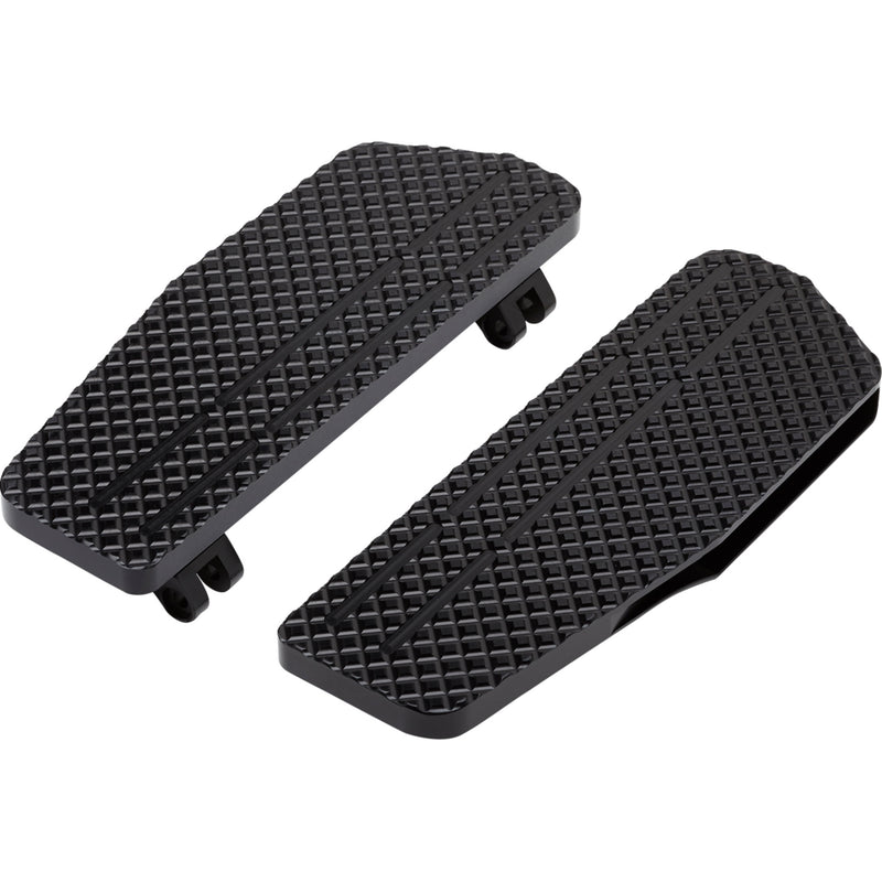 LA Choppers County Line Floorboards Black - LA-P101-00B For Harley Motorcycles 1965-2022