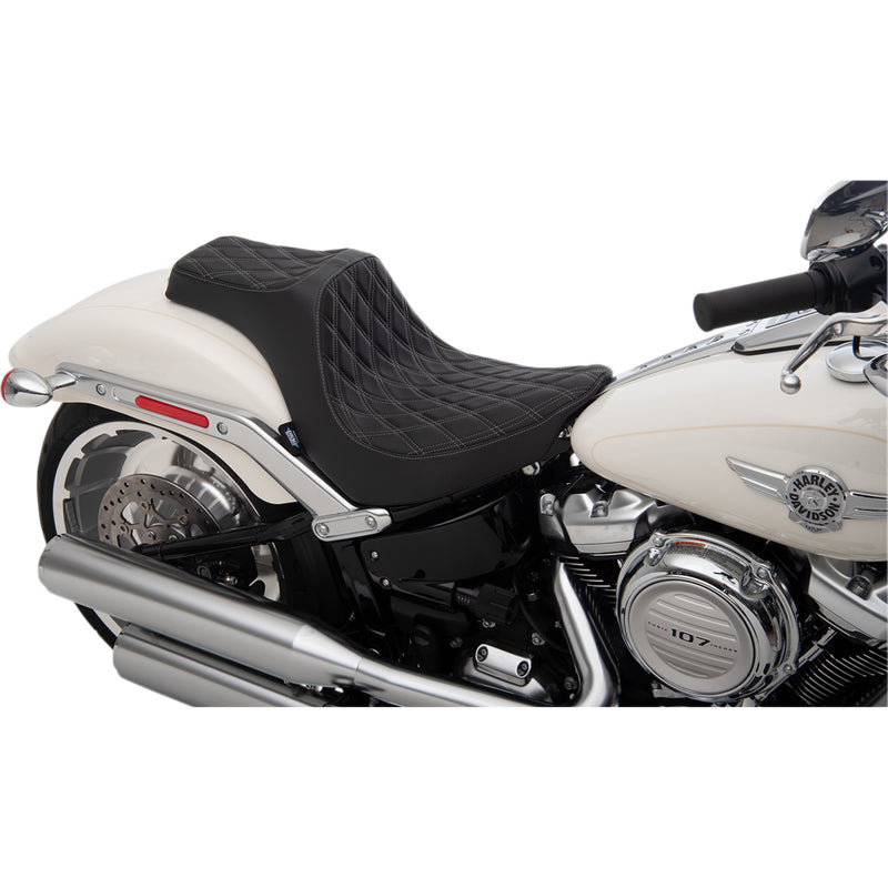 Drag Specialties Seats Predator Seat - 0802-1189 For Harley Softail 2018-2025