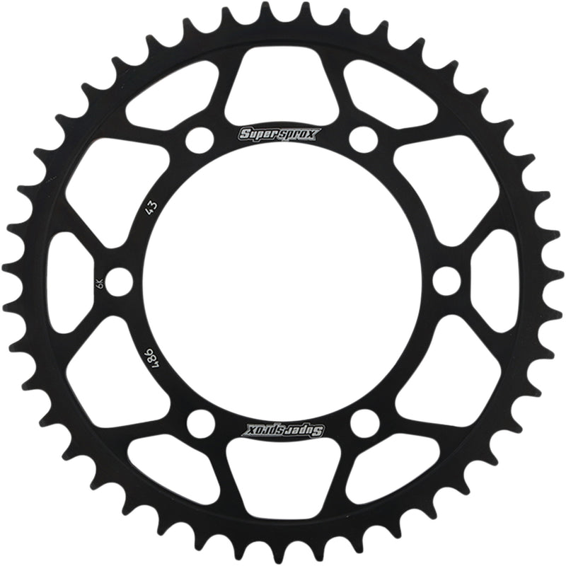 Supersprox Sprocket - RFE-486-43-BLK Yamaha Motorcycles 1998-2021