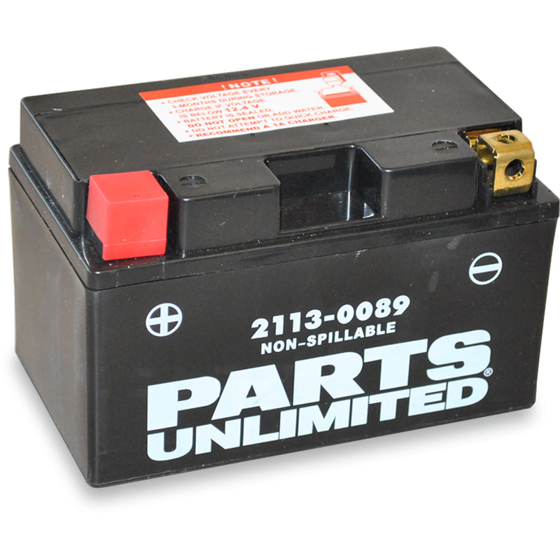 Parts Unlimited Factory-Activated AGM Maintenance-Free Battery YTZ10S For Honda Motorcycles 2000-2020 | MV Agusta Motorcycles 2005-2011