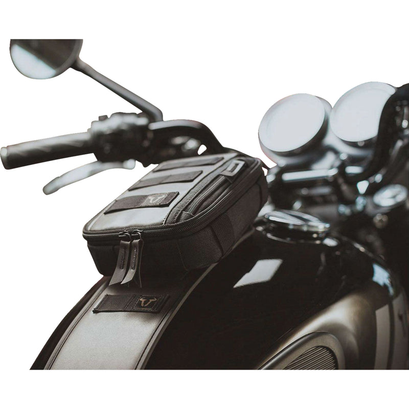 SW-MOTECH 3581-0010 BC.TRS.11.249.50000 Legend Gear Tank Strap System with la3 smartphone bag - triumph
