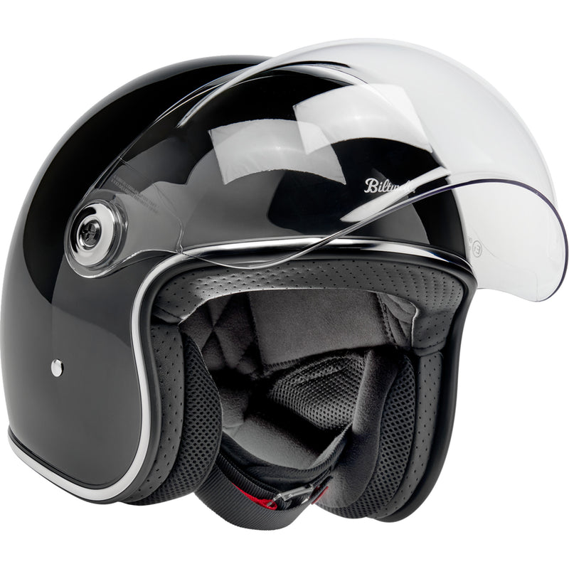 BILTWELL Tahoe™ Solid Helmet - Gloss Black