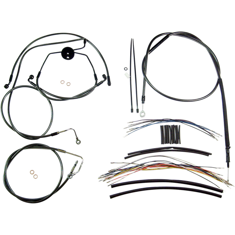 Magnum Shielding Cable Kit - 487322 For Harley Road Glide 2008-2013