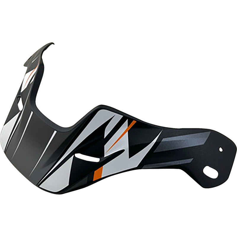 ARAI HELMETS 0132-1843 091374 XD-5 Helmet Peak — Discovery XD-5 Peak - Discovery - Orange Frost