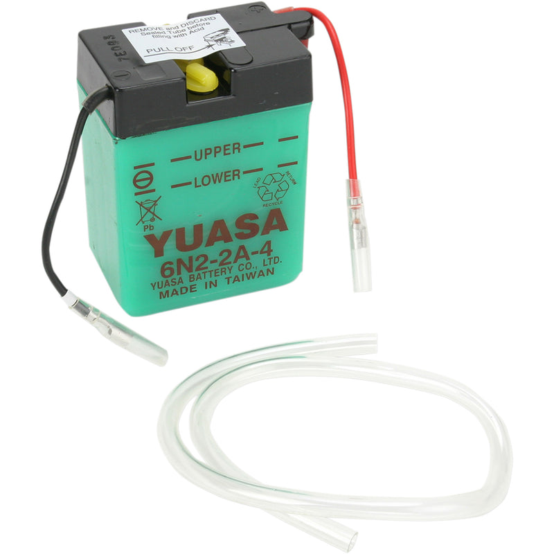 YUASA Y6N2-2A-4 YUAM2620B Conventional Battery — 6 V Battery - Y6N2-2A-4