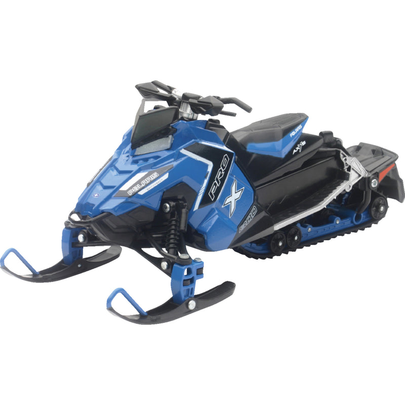 NEW RAY TOYS 7001-0084 57783B Polaris Switchback Pro-X 800 Snowmobile Polaris Switchback Pro-X 800 - 1:16 Scale - Blue/Black