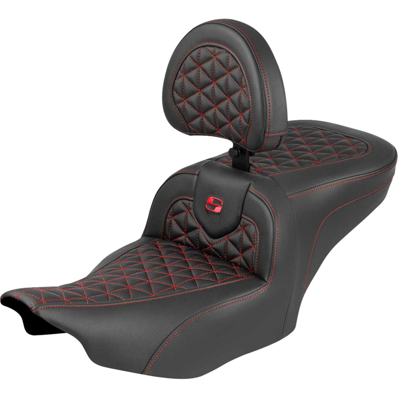 Saddlemen Roadsofa™ Seat - 823-07-210B4 For Harley Touring 2023-2026