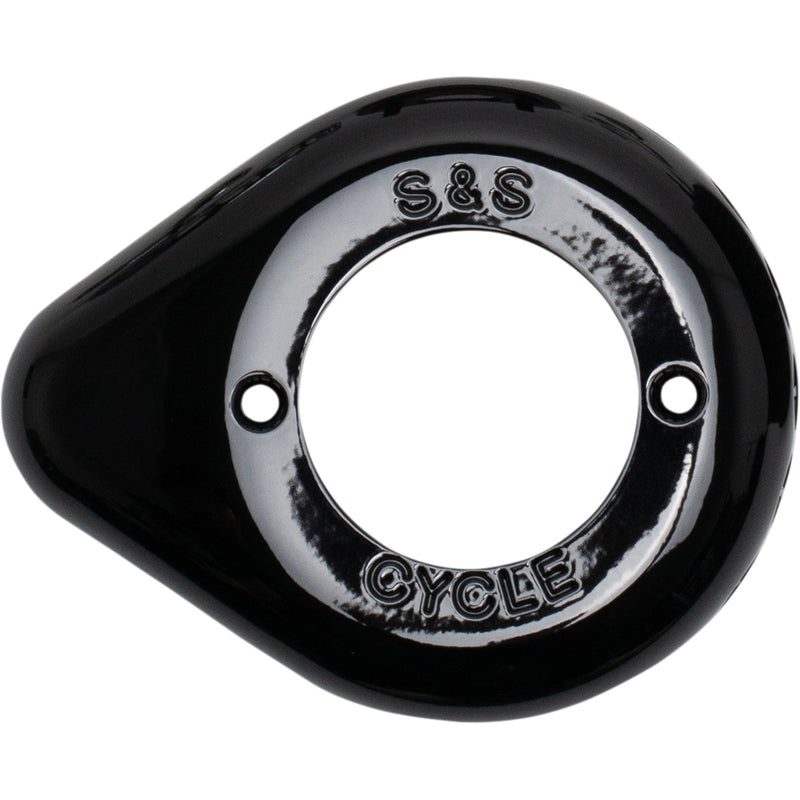 S&S CYCLE 1014-0305 170-0686 Air Cleaner Cover - Air Stinger Teardrop - Gloss Black