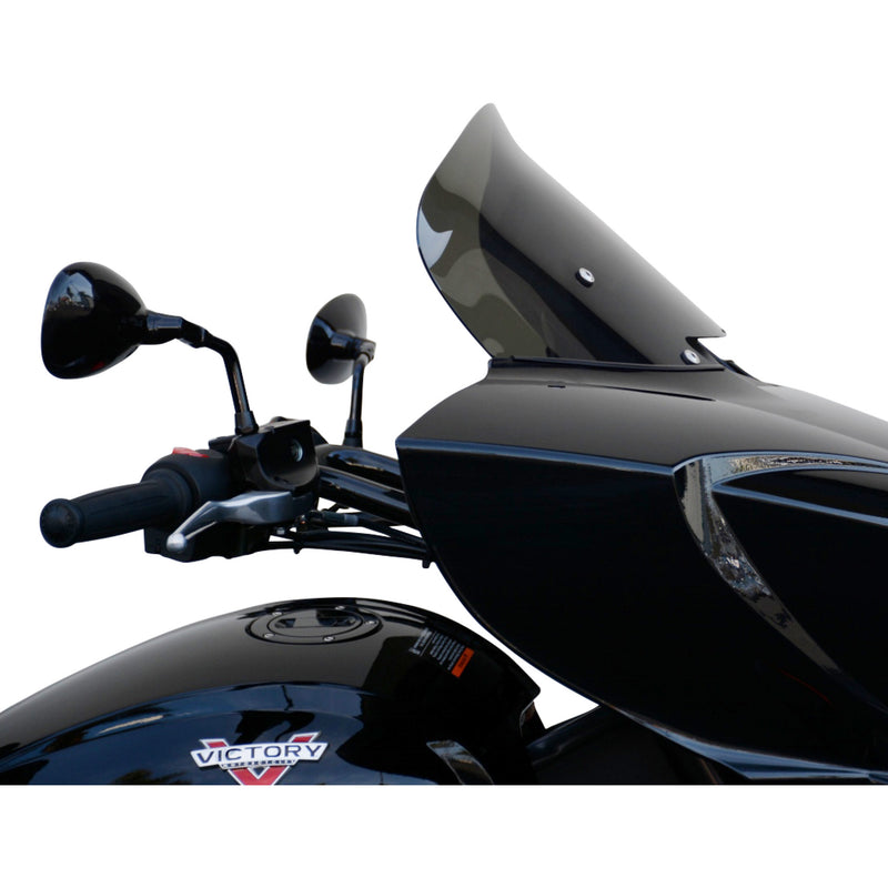 WIND VEST 2312-0370 64-1240 Gun Smoke Windscreen Windshield - Dark Smoke - 12" - Victory