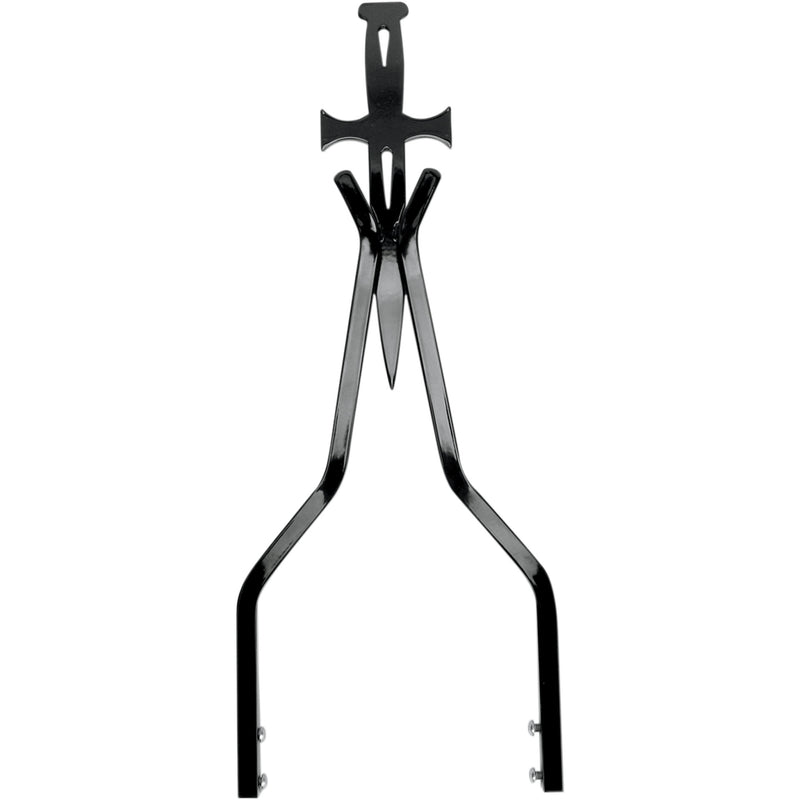 CYCLE VISIONS 1501-0097 CV-8010B Daggertude Styled Sissy Bar Sticks Sissy Bar Stick - Black - 18" Daggertude - Wide