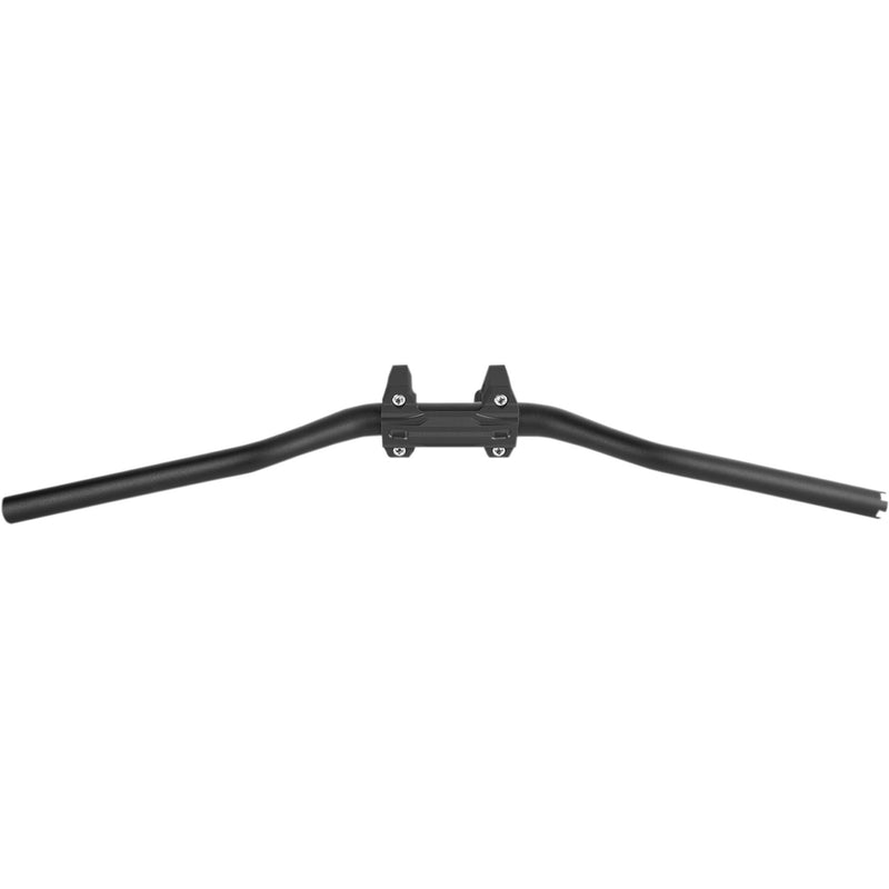 PERFORMANCE MACHINE (PM) 0602-1237 0208-2186M-SMB Phatbar & Riser Kit - Handlebar Assembly - External Wiring - Black Ops