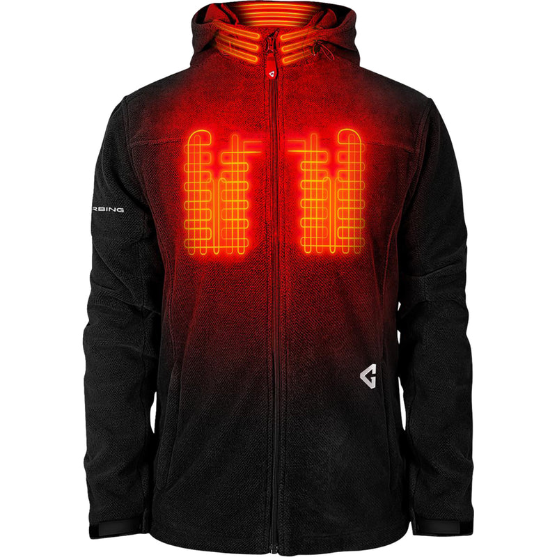 GERBING HEATED CLOTHING 7V Thermite Fleece Jacket 2.0 Black