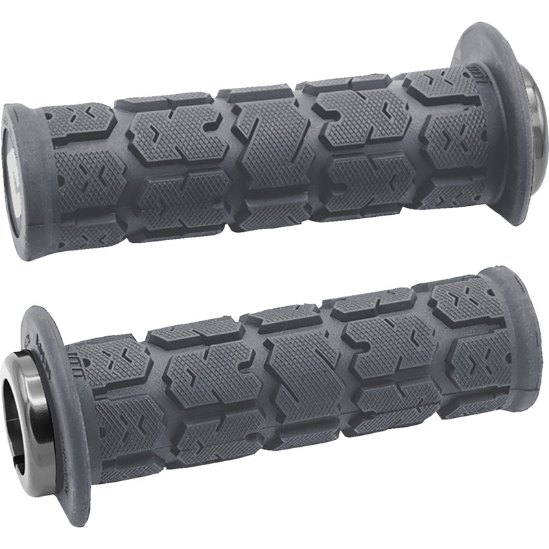 ODI 0630-3305 J33RGH-S Rogue 2.1 Lock-On Grips atv/pwc - graphite/silver