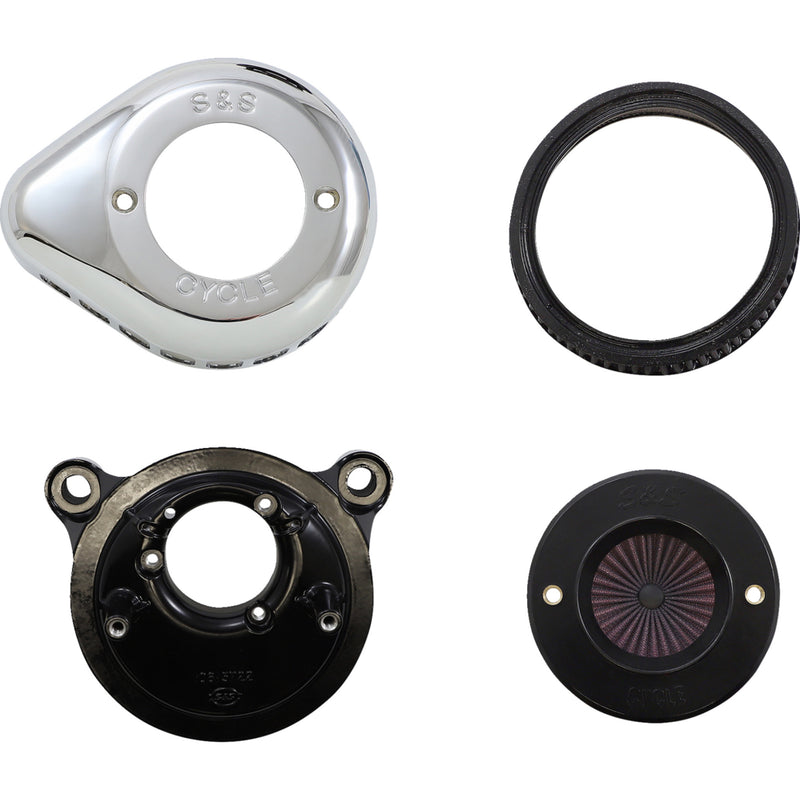S&S Cycle Air Stinger Stealth Air Cleaner - 170-0721A For Harley Motorcycles 2001-2017
