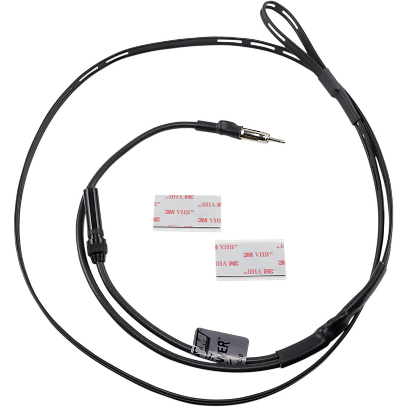 J & M Radio Antenna - FPA-HCFM-P For Harley Touring 1995-2013