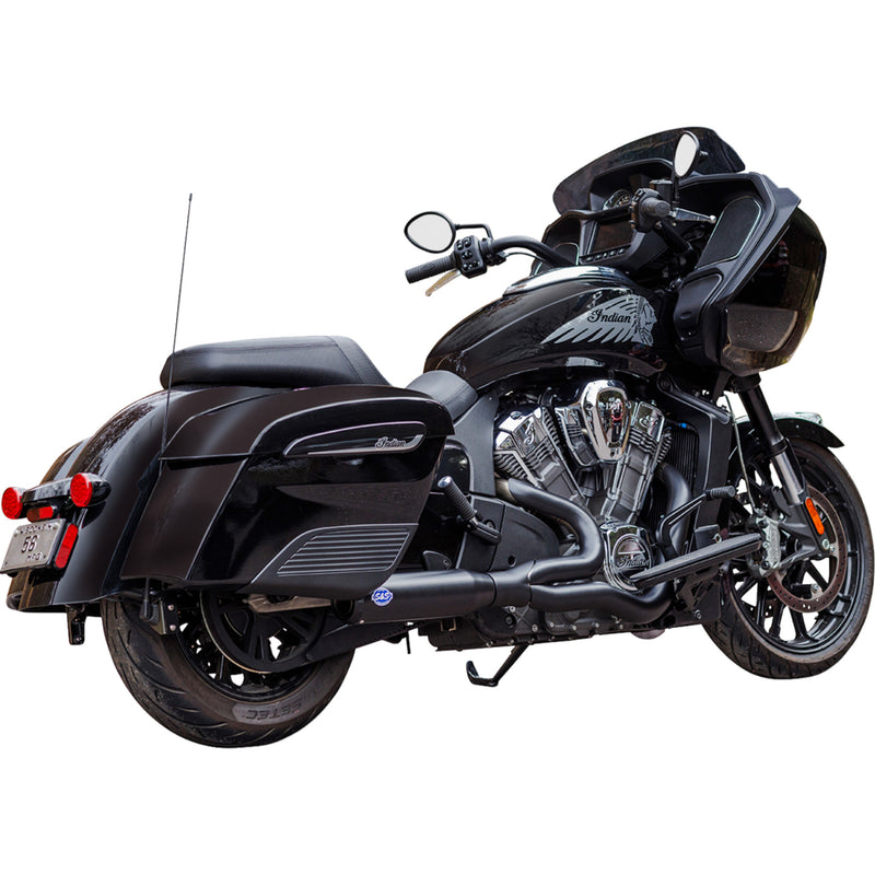 S&s Cycle Qualifier 2-Into-1 Exhaust System - 550-1085 For Indian Challenger 2020-2023