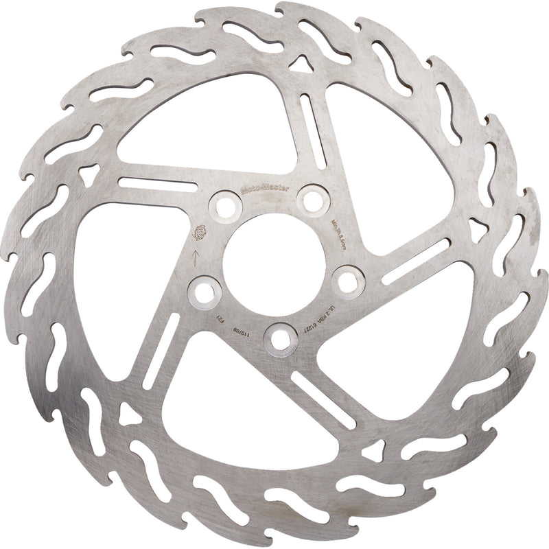 Moto-Master Flame Brake Rotor - 110769-PU For Harley Touring 2008-2023