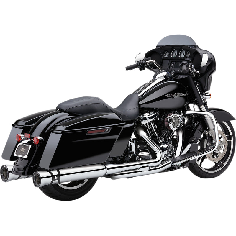 Cobra Pro Chamber 2-Into-2 Header System - 6255 For Harley Touring 2017-2023