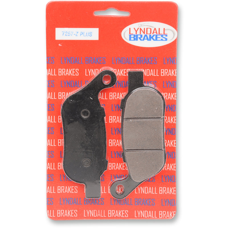Lyndall Racing Brakes Llc Brake Pad - 7257-Z+ For Harley Motorcycles 2008-2017