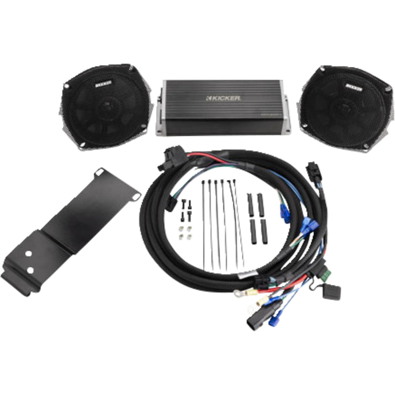 Kicker Speaker And Amplifier Kit - 50HDR982 For Harley Road Glide 1998-2013